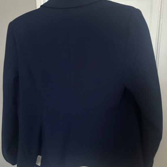 Kensie Navy Blue Blazer with Silk Lining - Slim Fit - Medium - Picture 5 of 5